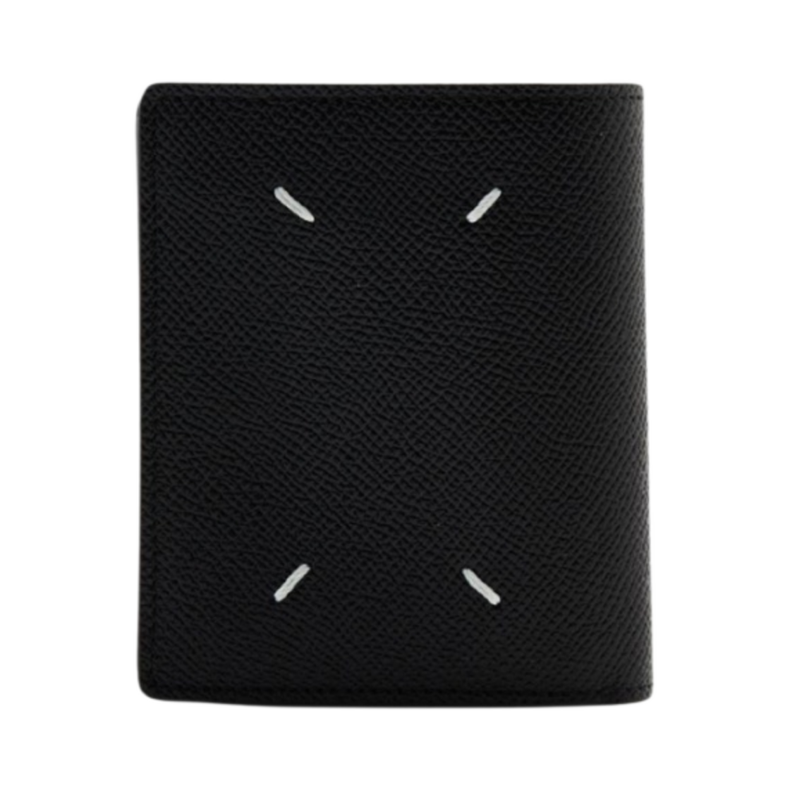 SA3UI0007P4745T8013 Maison Margiela Compact Bi-Fold Wallet Black - 대표 이미지 #1
