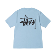 Stussy Basic Stussy Pigment Dyed T-Shirt Sky Blue 2023