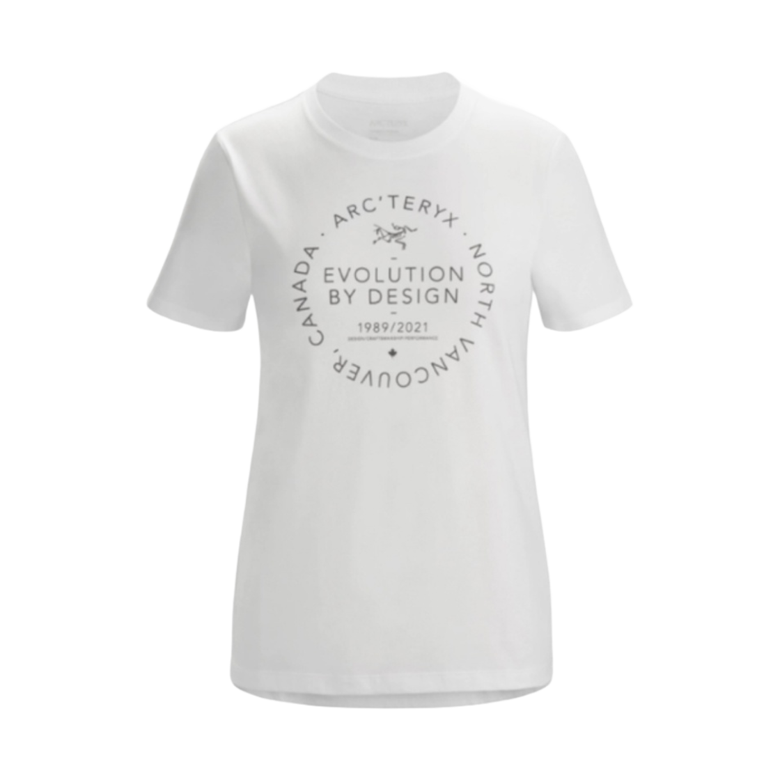 (W) 아크테릭스 리턴 투 티셔츠 화이트((W) Arc'teryx Return To T-Shirt White) - 1