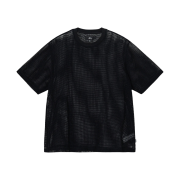 Stussy Cotton Mesh SS Crew Black