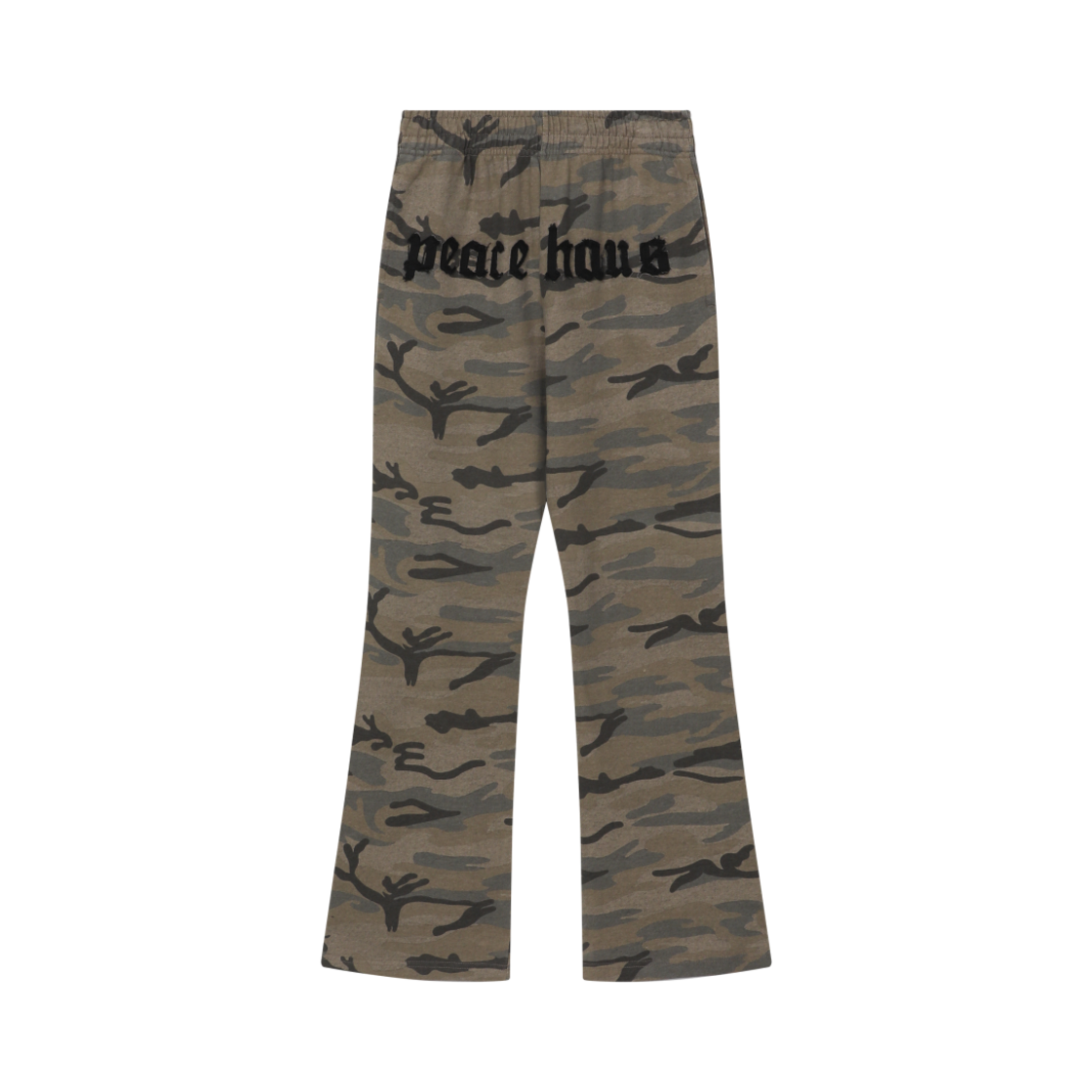 BP24FW-WCBG8 BAUF Peace Boots Cut Pants Camo Beige