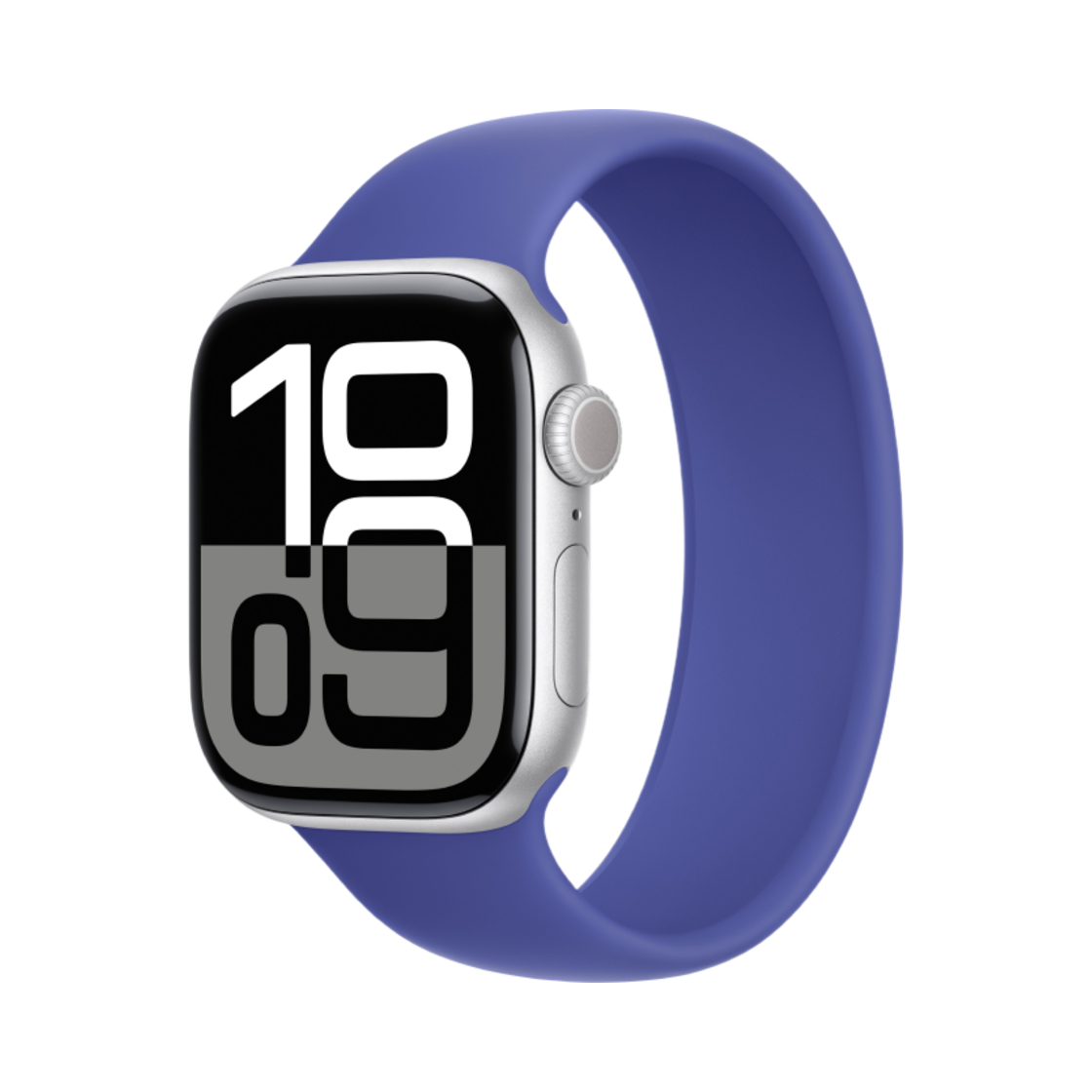 애플 워치 10 42mm GPS 실버 알루미늄 케이스 솔로 루프 울트라마린 (국내 정식 발매 제품)(Apple Watch Series 10 42mm GPS Silver Aluminium Case with Solo Loop Ultramarine (Korean Ver.)) - 1