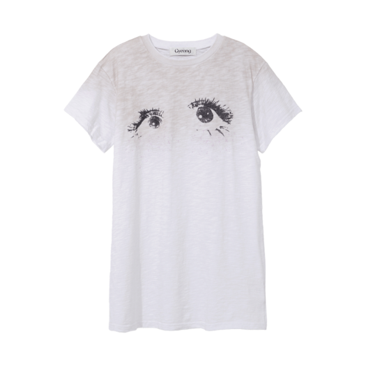 GY51SS002WH Gyeong Eye Graphic Short Sleeve Tee White