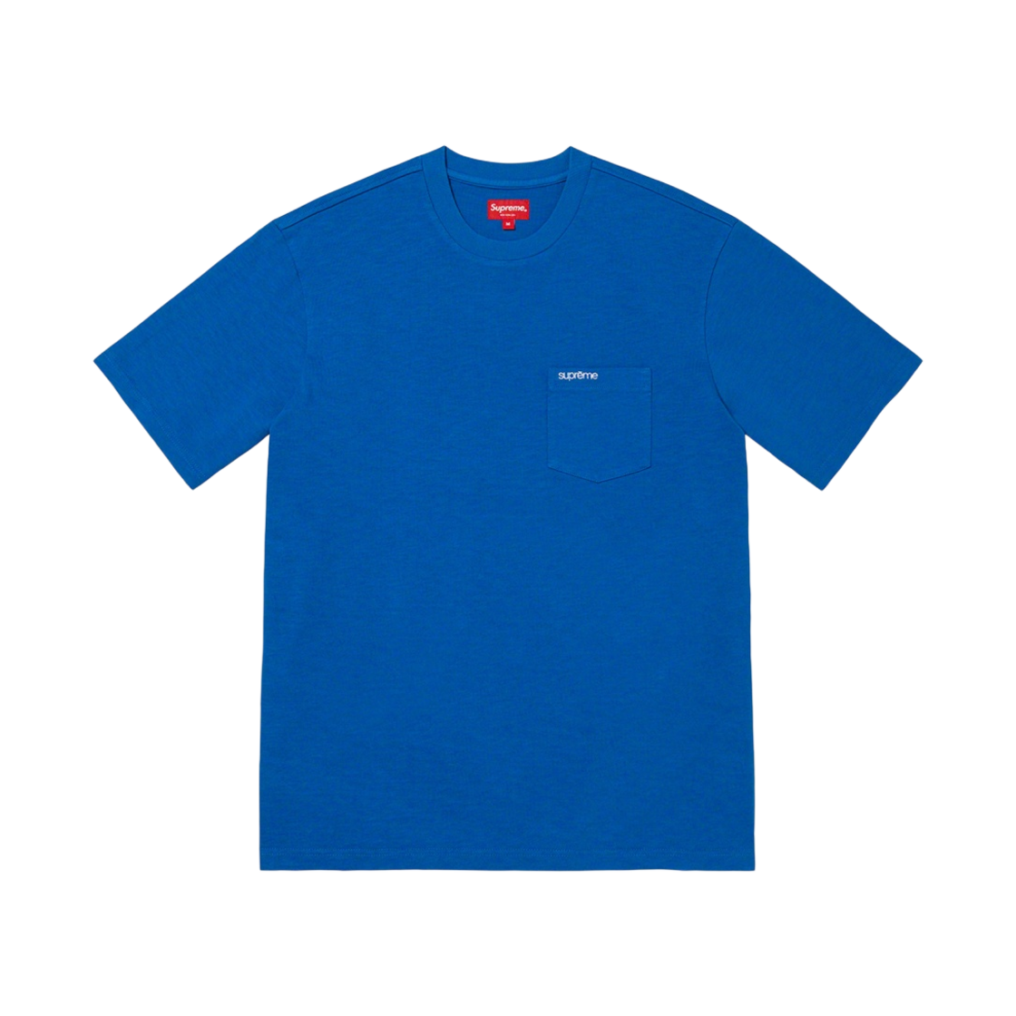 슈프림 숏슬리브 포켓 티셔츠 브라이트 블루 - 22FW(Supreme S/S Pocket T-Shirt Bright Blue - 22FW) - 1