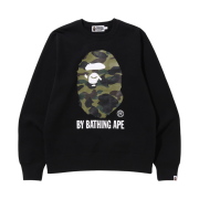 BAPE 1st Camo By Bathing Ape Crewneck Black