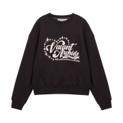 Vacant Archive Unisex Vacant Logo Sweat Shirt Brown