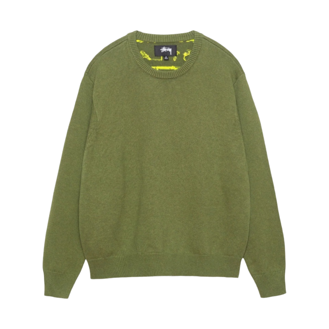 스투시 라구나 아이콘 스웨터 다크 그린(Stussy Laguna Icon Sweater Dark Green) - 2
