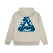 Palace Tri-Chenille Hood Oatmeal - 21FW
