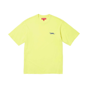 Supreme Washed Tag S/S Top Bright Yellow - 24SS