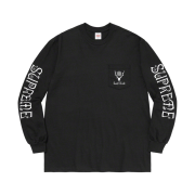 Supreme x South2 West8 L/S Pocket T-Shirt Black - 21SS