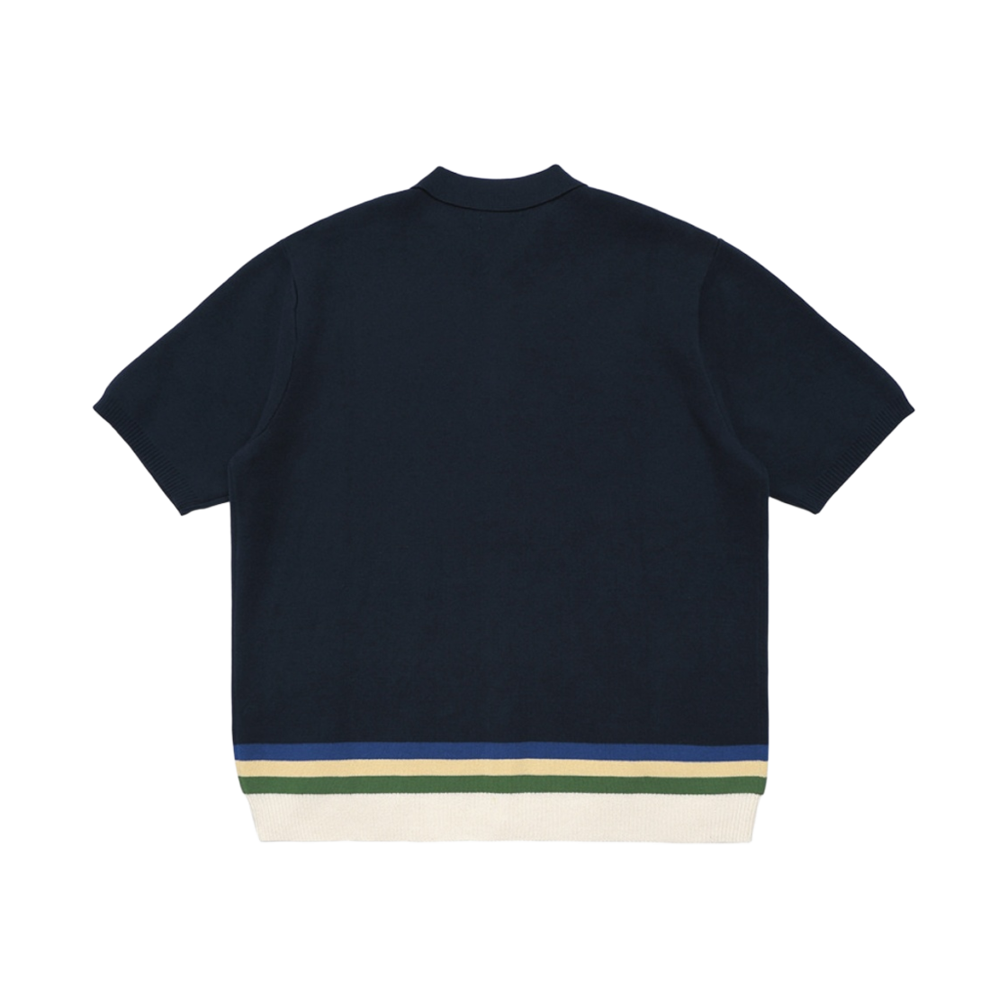 말본 골프 Elm 캠프 칼라 니트 네이비(Malbon Golf Elm Camp Collar Knit Navy) - 2