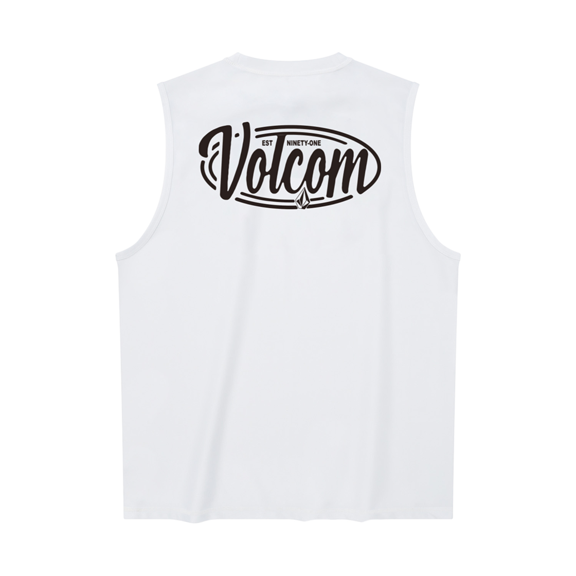 VA252TS109WH Volcom Essential Short Sleeve White - 대표 이미지 #1