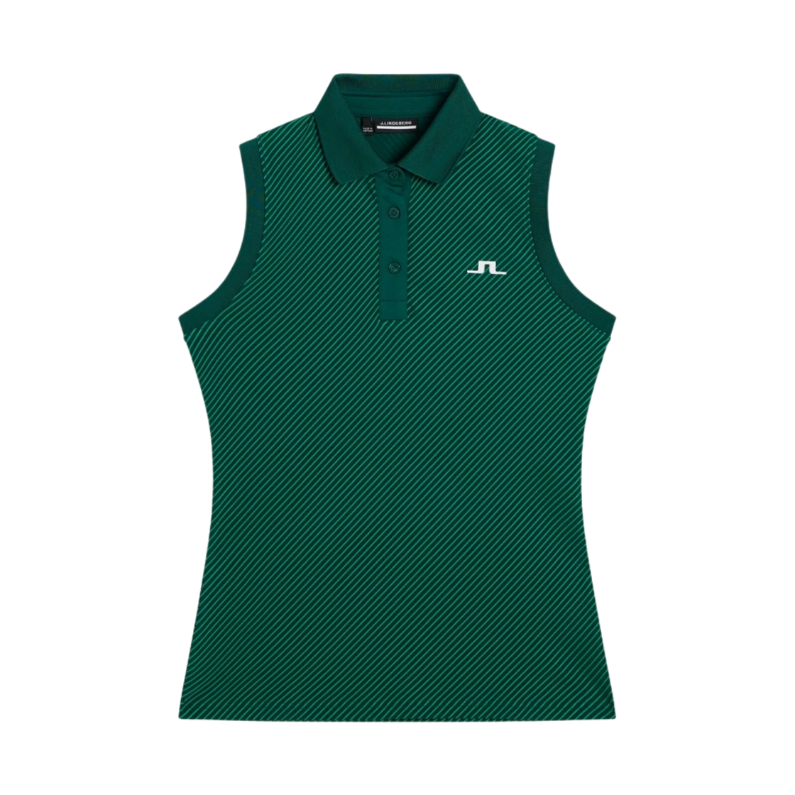 (W) 제이린드버그 라레 슬리브리스 탑 레인 포레스트((W) J.Lindeberg Lale Sleeveless Top Rain Forest) - 1