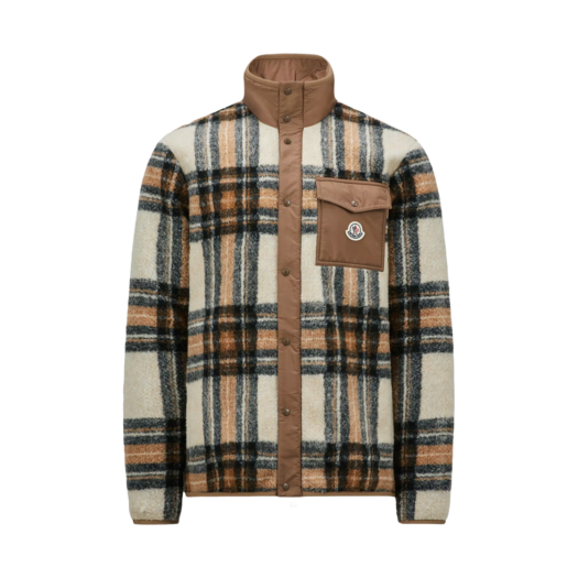 Moncler Teddy Zip-Up Sweatshirt Multicolor - 24FW