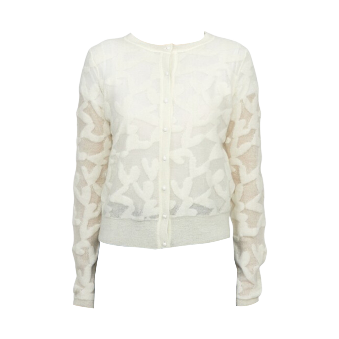 ALVARO-001 (W) Max Mara Studio Alvaro Cardigan White