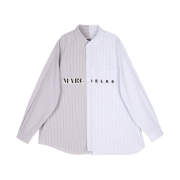 MM6 Pin Stripe Logo Shirt Multicolor