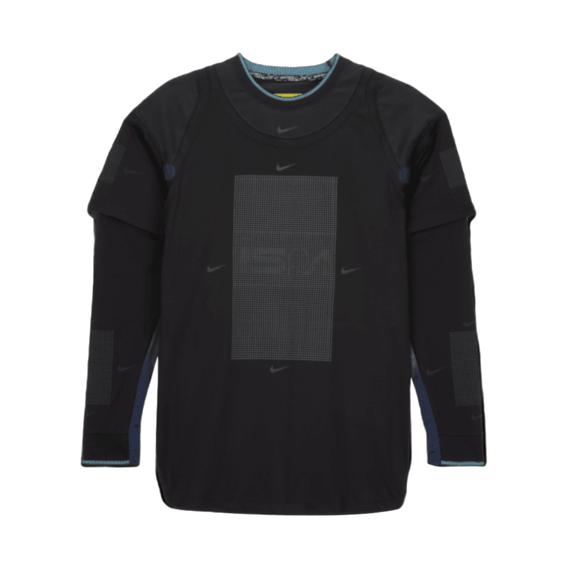나이키 ISPA 롱슬리브 티셔츠 블랙 - 아시아(Nike ISPA Long Sleeve T-Shirt Black - Asia) - 1