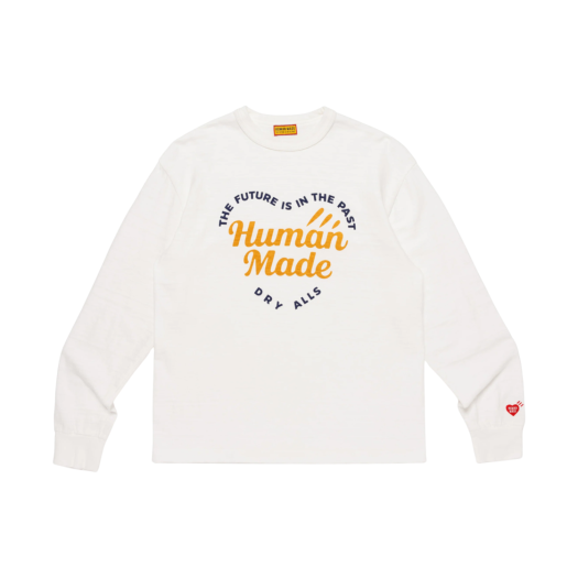 HM29CS019 Human Made Graphic L/S T-Shirt White