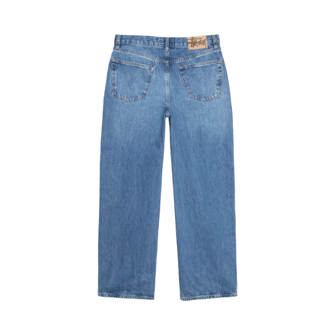 스투시 릴렉스드 데님 진 미디움 블루(Stussy Relaxed Denim Jean Medium Blue) - 2