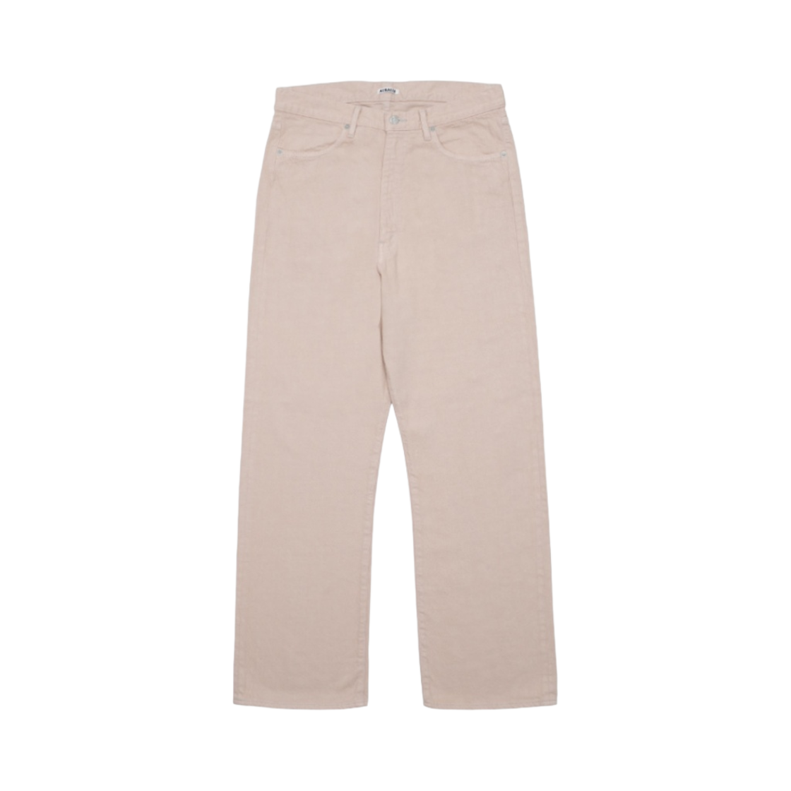 오라리 보타니컬 다이드 셀비지 데님 팬츠 내츄럴 핑크 - 22AW(Auralee Botanical Dyed Selvedge Denim Pants Natural Pink - 22AW)