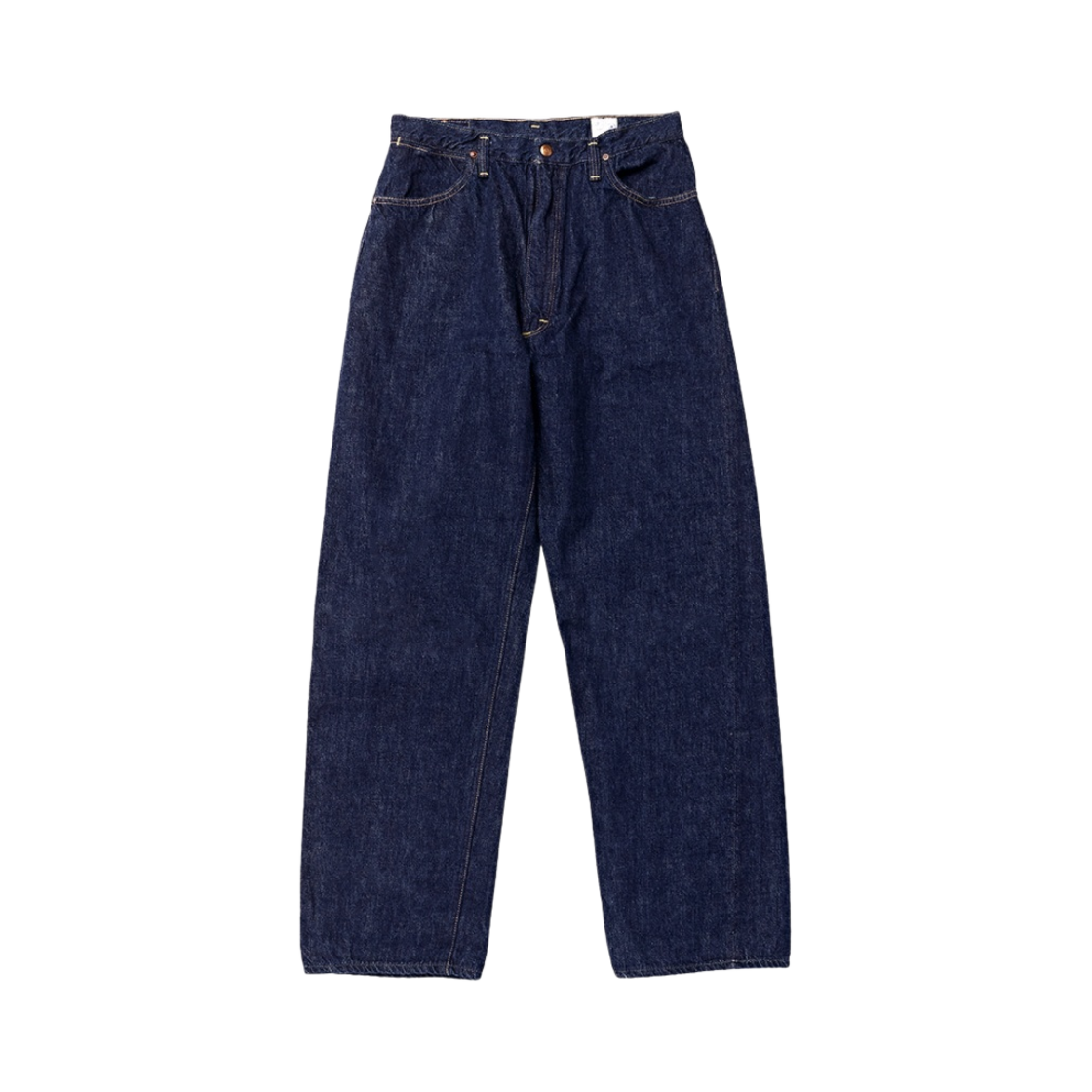 (W) 오어슬로우 1040 하이 웨이스트 데님 팬츠 자스민 원 워시((W) Orslow 1040 High Waist Denim Pants Jasmin One Wash)