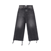 (W) Balenciaga Low Crotch Jeans Black
