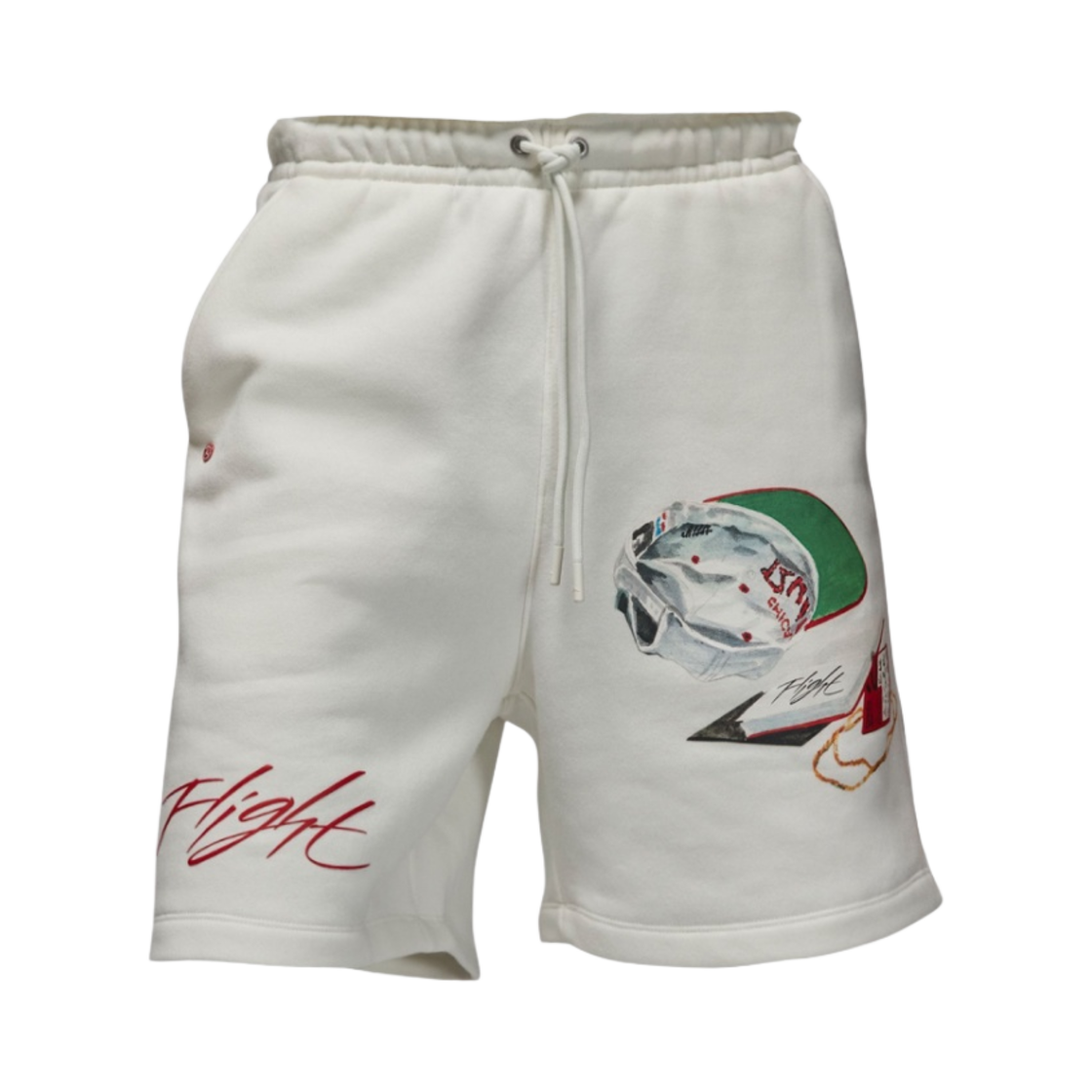 조던 플라이트 아티스트 시리즈 바이 제이콥 로체스터 플리스 쇼츠 세일 - US/EU(Jordan Flight Artist Series By Jacob Rochester Fleece Shorts Sail - US/EU) - 1