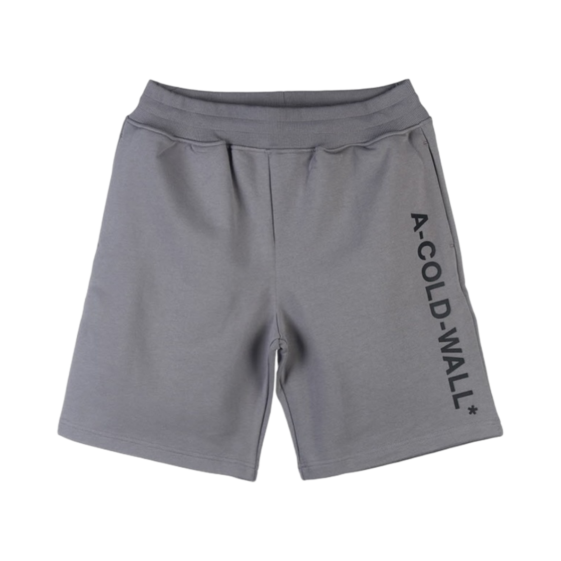 어콜드월 에센셜 로고 숏 스웨트팬츠 슬레이트 그레이(A Cold Wall Essential Logo Short Sweatpants Slate Grey)