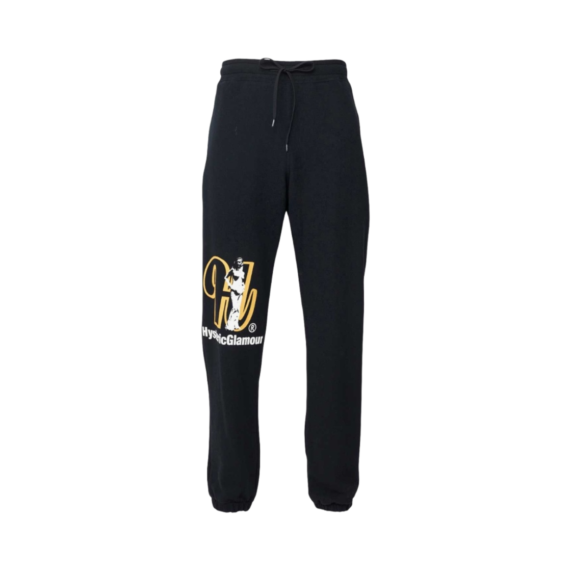 히스테릭 글래머 아임 히스테릭 잇 스웨트팬츠 블랙(Hysteric Glamour I'm Hysteric It Sweatpants Black) - 1