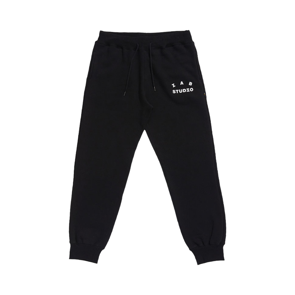 아이앱 스튜디오 스웨트팬츠 블랙 화이트 - 19FW