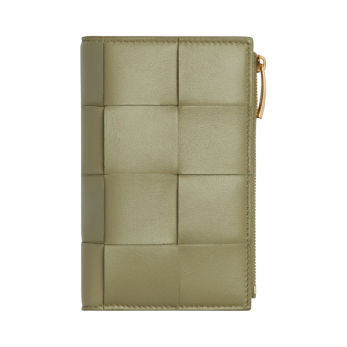 보테가 베네타 지퍼 반지갑 트레버틴(Bottega Veneta Bi-Fold Zip Wallet Travertine) - 1