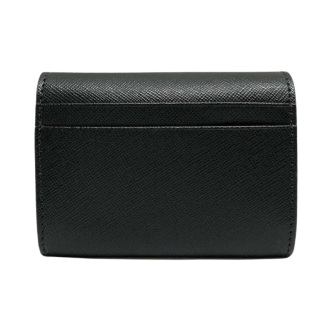 PFMO0072U0-LV520-Z360N Marni Saffiano Leather Coin Case Black - #2