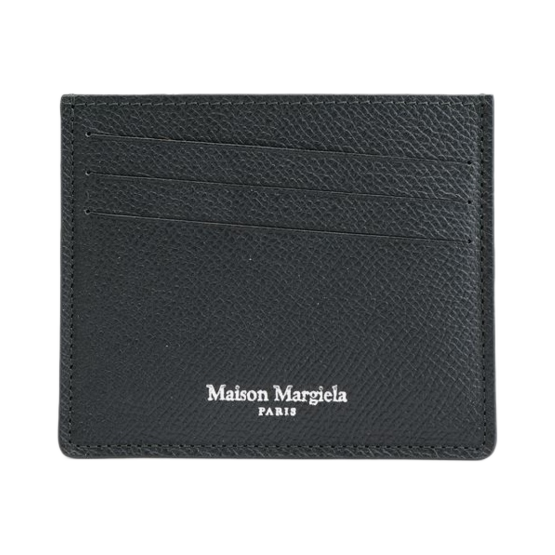 ★送料・関税込★ Maison Margiela Bovine Leather Card Holder 메종 마르지엘라 포 스티치 보빈 레더 카드 홀더 블랙 | Maison