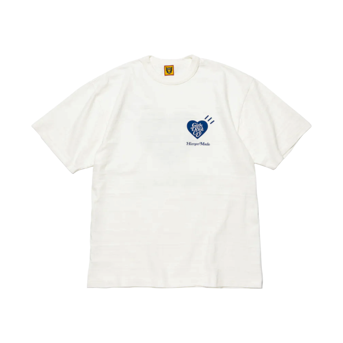 휴먼 메이드 x 베르디 걸스 돈 크라이 화이트 데이 티셔츠 화이트(Human Made x Verdy Girls Don't Cry White Day T-Shirt White)
