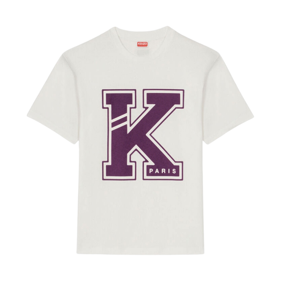 겐조 바시티 티셔츠 오프 화이트(Kenzo Varsity T-Shirt Off White) - 1