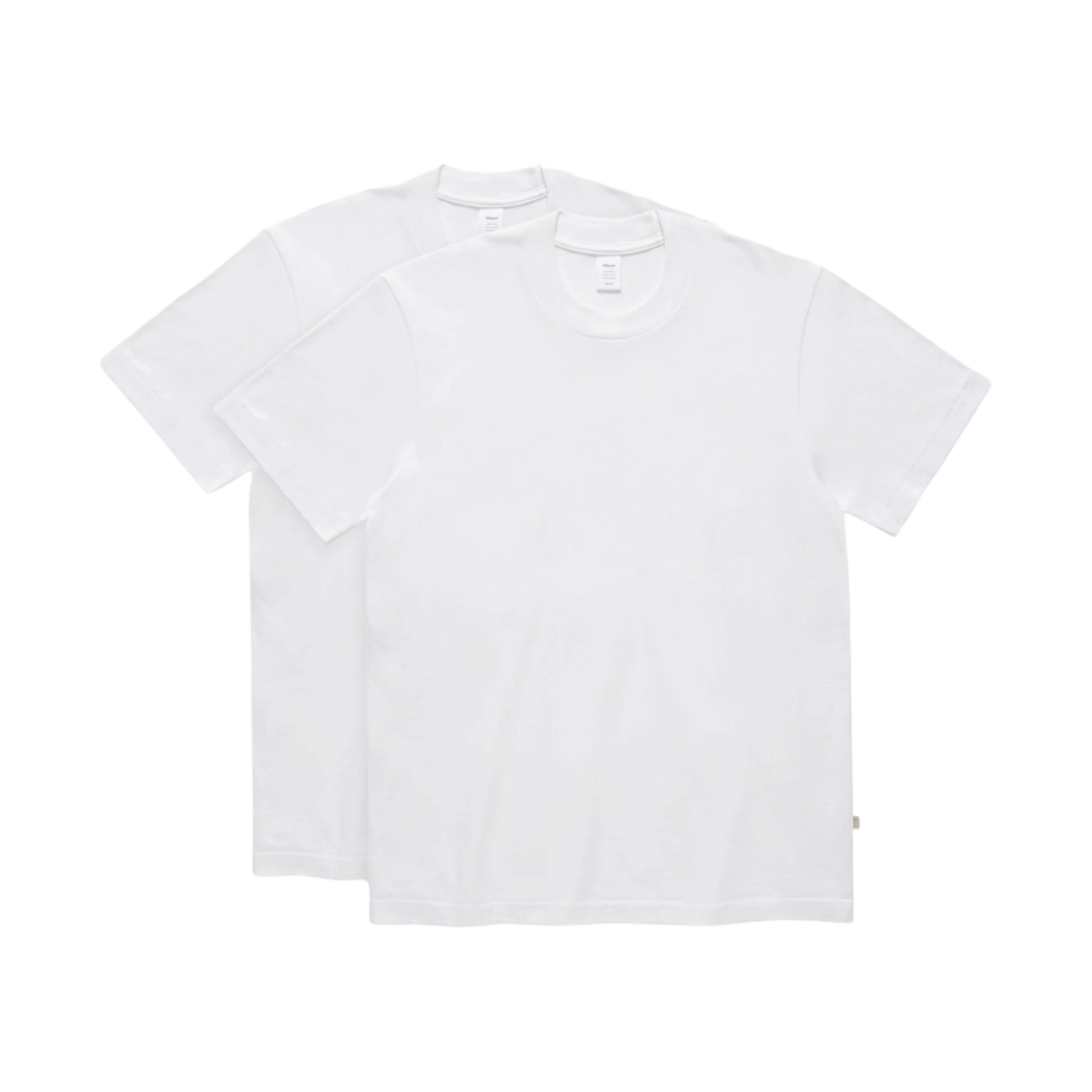 JJJ자운드 J90 티셔츠 화이트 (2개입)(JJJJound J90 T-Shirts White (2 Pack))