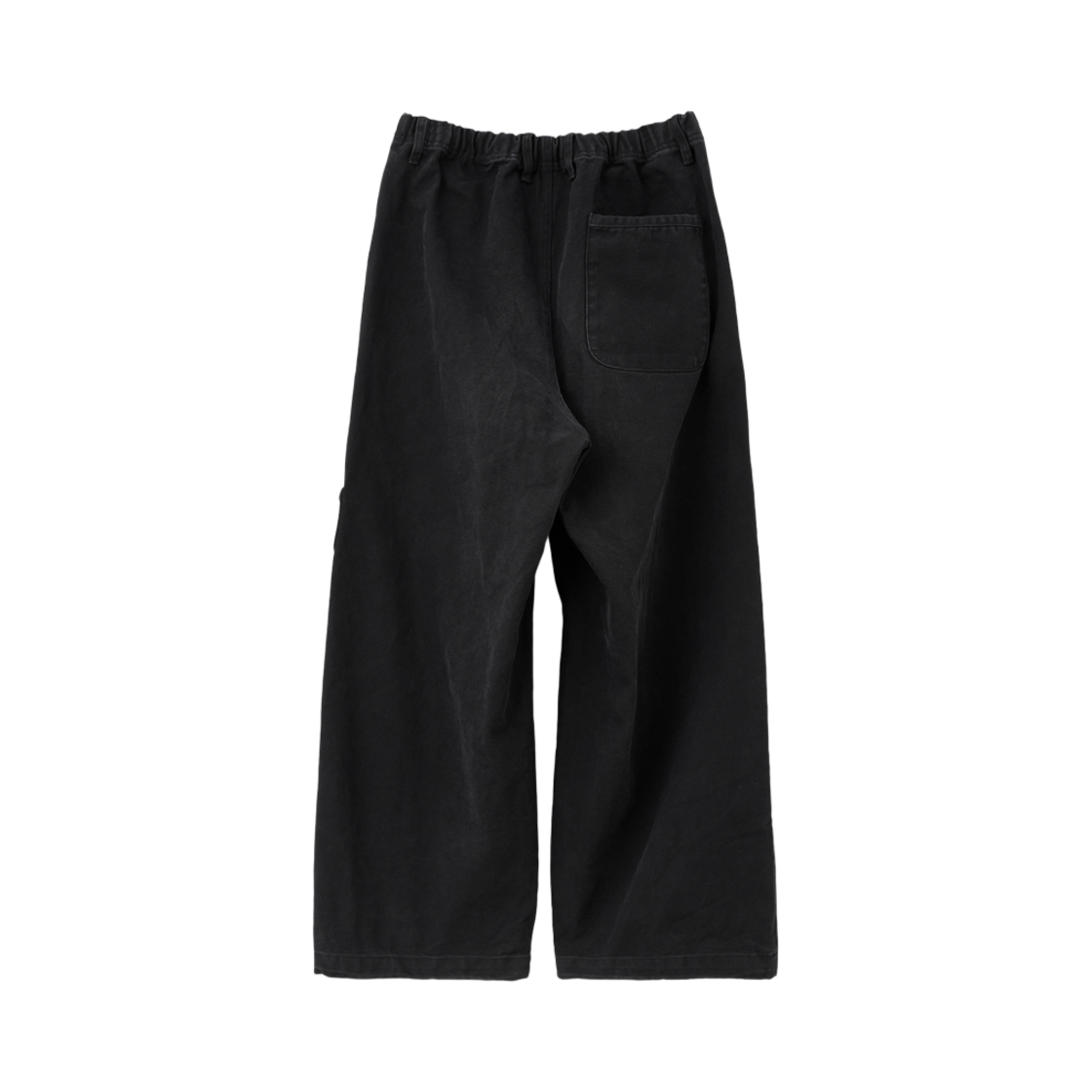 해칭룸 오버 덕 팬츠 워시드 블랙(Hatchingroom Over Duck Pants Washed Black) - 2