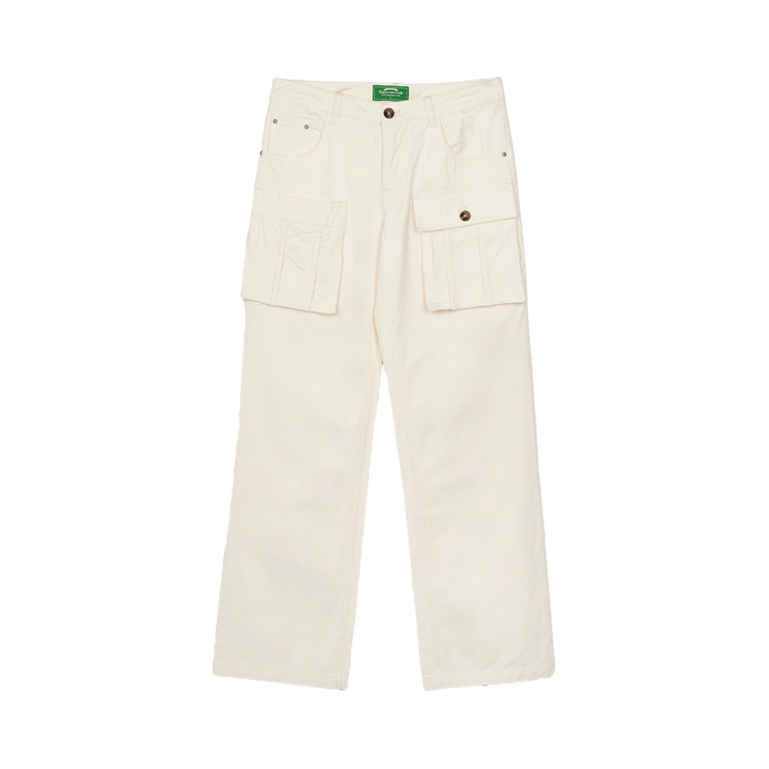 GBP00000ZF_58 Greenbutter Mid Rise Pocket Pants Cream