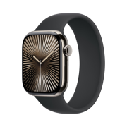 Apple Watch Series 10 42mm Natural Titanium Case with Solo Loop Black (Korean Ver.)