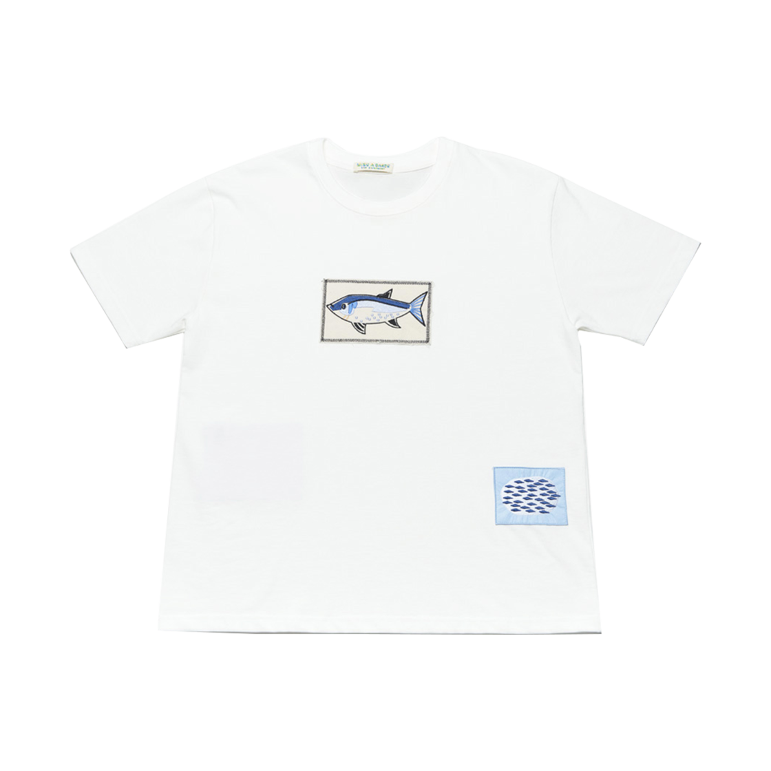 MSTS25SS08WH Misu A Barbe Frame T-Shirt White