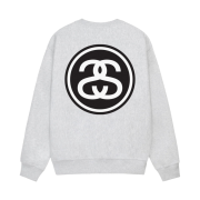 Stussy SS Link Crew Ash Heather