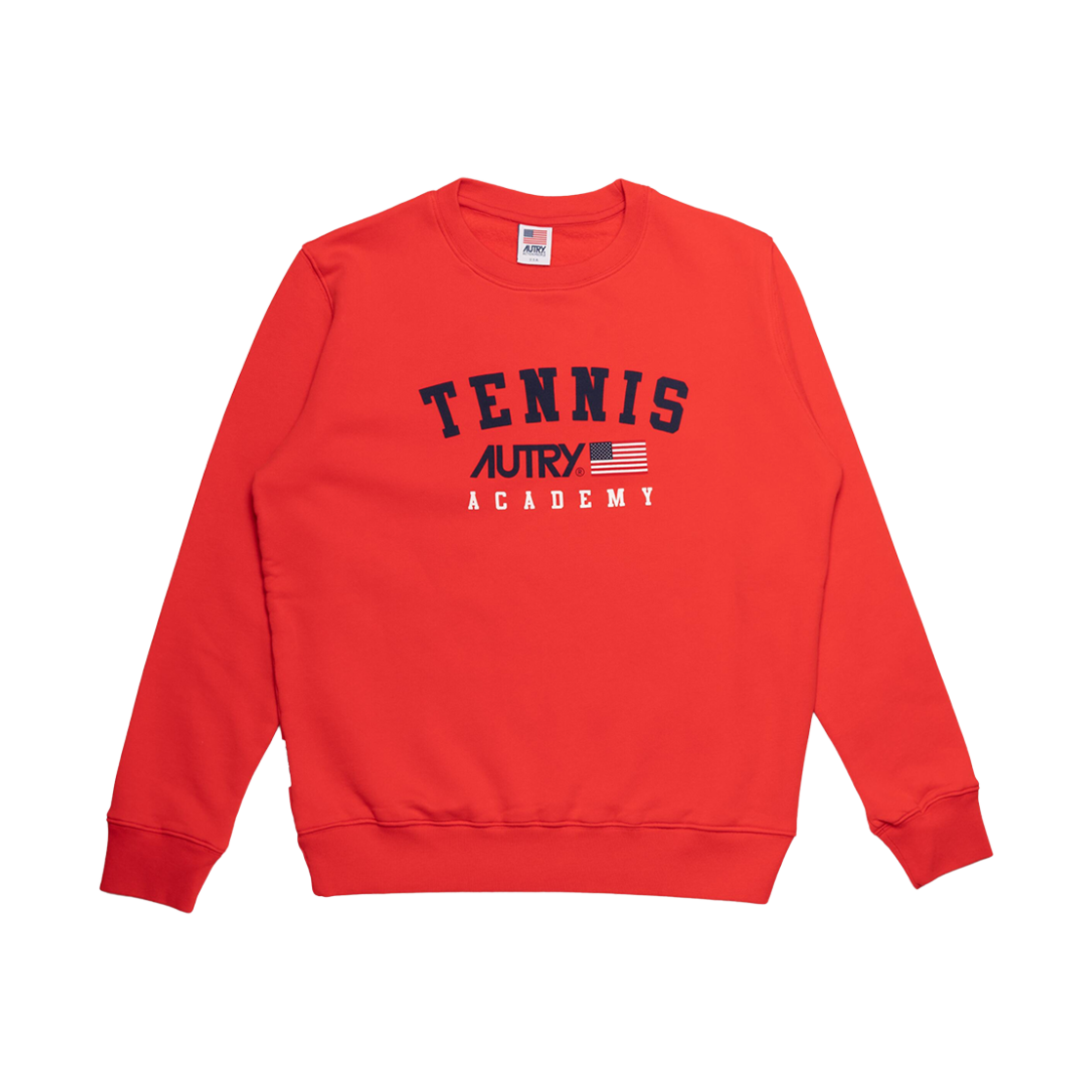 (W) 오트리 로고 아이콘 크루넥 스웨트셔츠 레드((W) Autry Logo Icon Crewneck Sweatshirt Red)