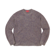 Supreme Mohair Sweater Purple Melange - 22FW
