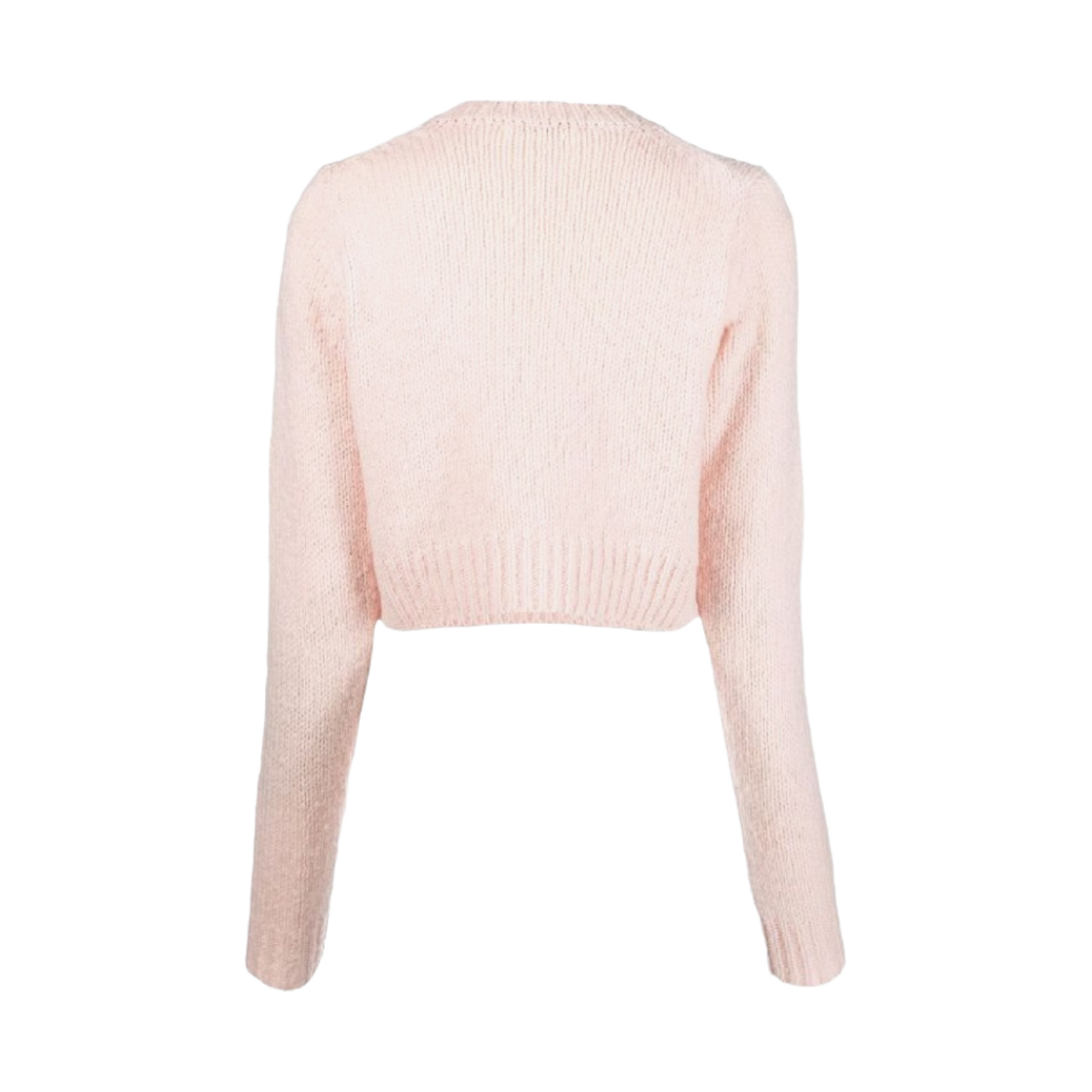 (W) 오라리 울 베이비 카멜 브러쉬드 얀 니트 숏 풀오버 - 22AW((W) Auralee Wool Baby Camel Brushed Yarn Knit Short Pullover - 22AW) - 2