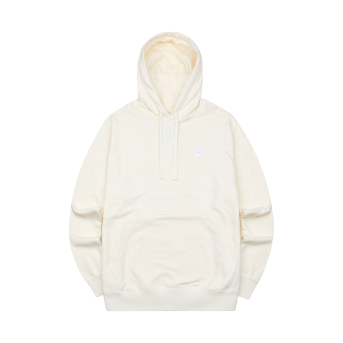 나이키 NSW 클럽 풀오버 후드 코코넛 밀크 - 아시아(Nike NSW Club Pullover Hoodie Coconut Milk - Asia) - 1