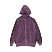Needles Track Hoodie Velour Purple