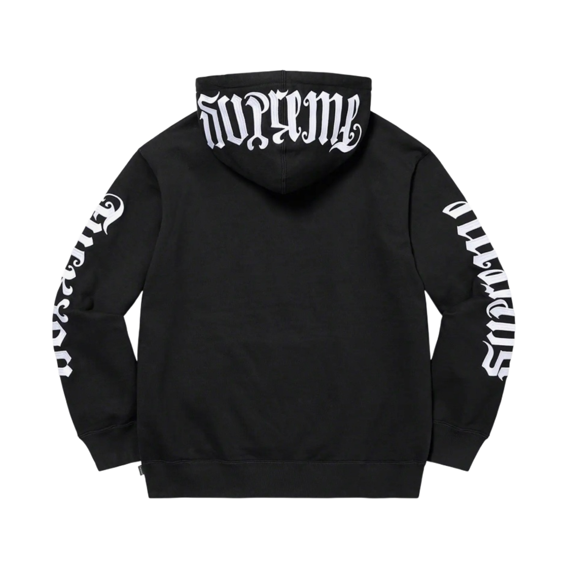 슈프림 앰비그램 후드 스웨트셔츠 블랙 - 22SS(Supreme Ambigram Hooded Sweatshirt Black - 22SS) - 2