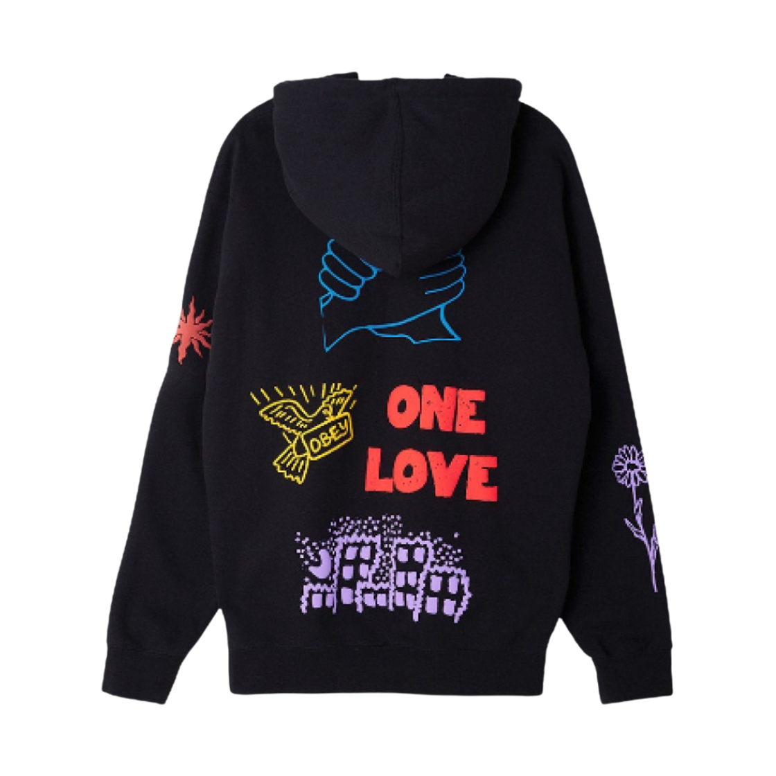 오베이 안티 후드 블랙(Obey Anti Hood Black) - 2