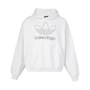 Balenciaga x Adidas Hoodie Large Fit White