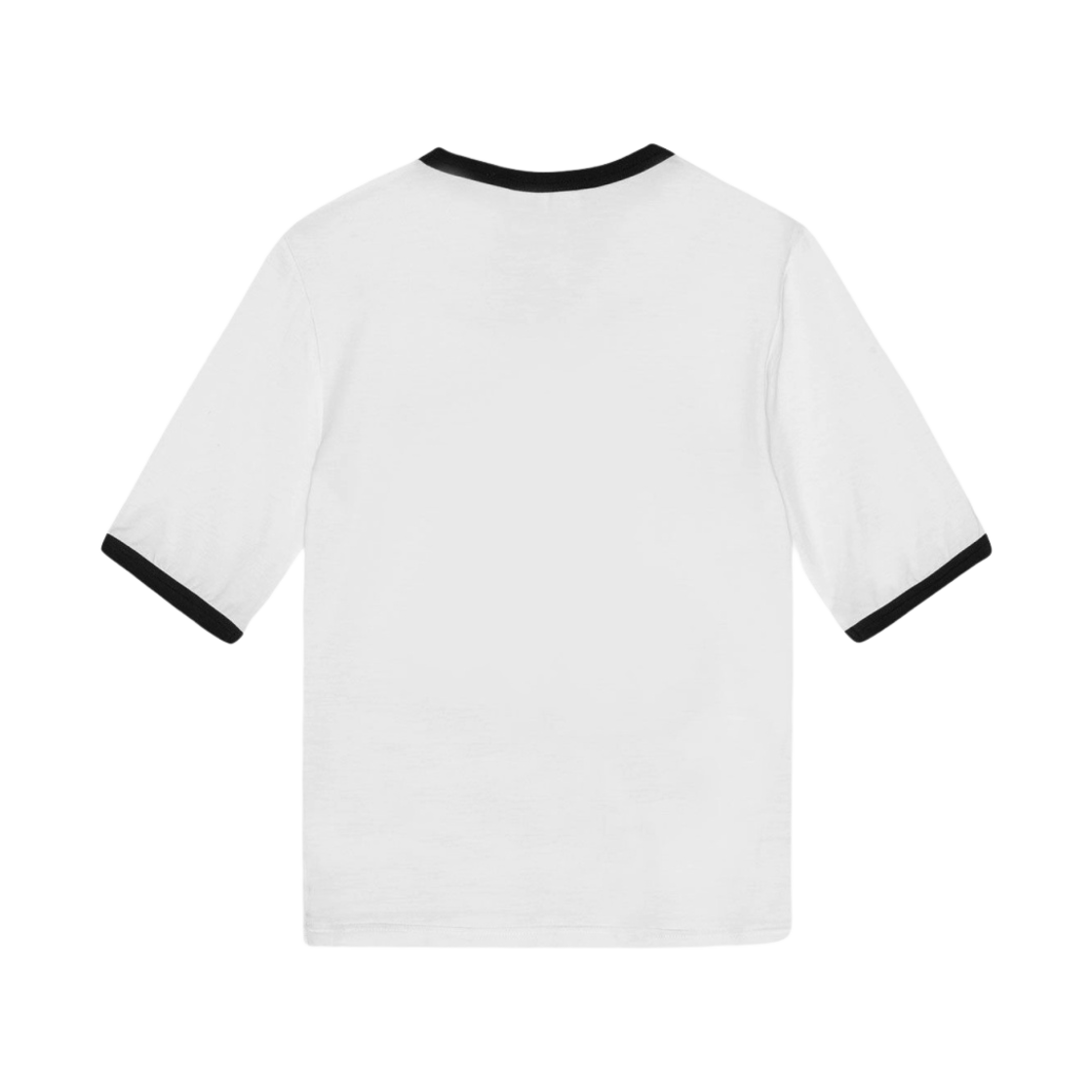 (W) 가니 x 에스터 마나스 피티드 져지 티셔츠 브라이트 화이트((W) Ganni x Ester Manas Fitted Jersey T-Shirt Bright White) - 2